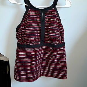 Lands End Bathing Tankini Top 14DDD